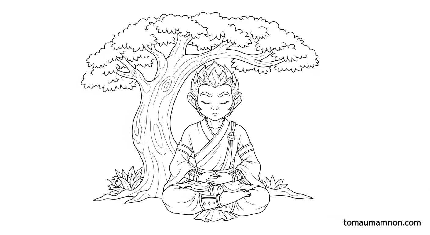 Tôn Ngộ Không nghiêm trang