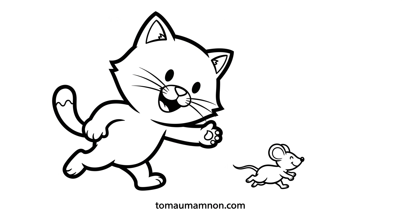 Trẻ em học cách tô màu tranh Đông Hồ