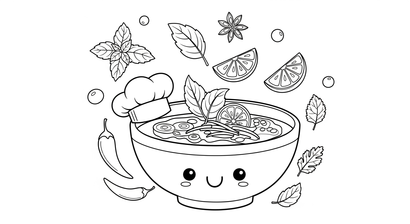Tô Phở Gia vị ăn kèm tô phở