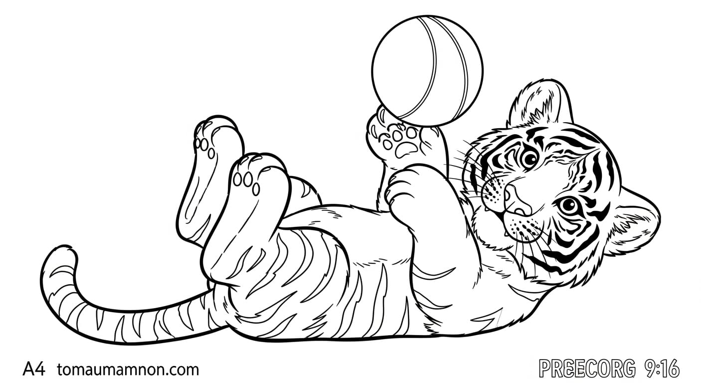 Tranh 12 Con Giáp Hổ uy nghi