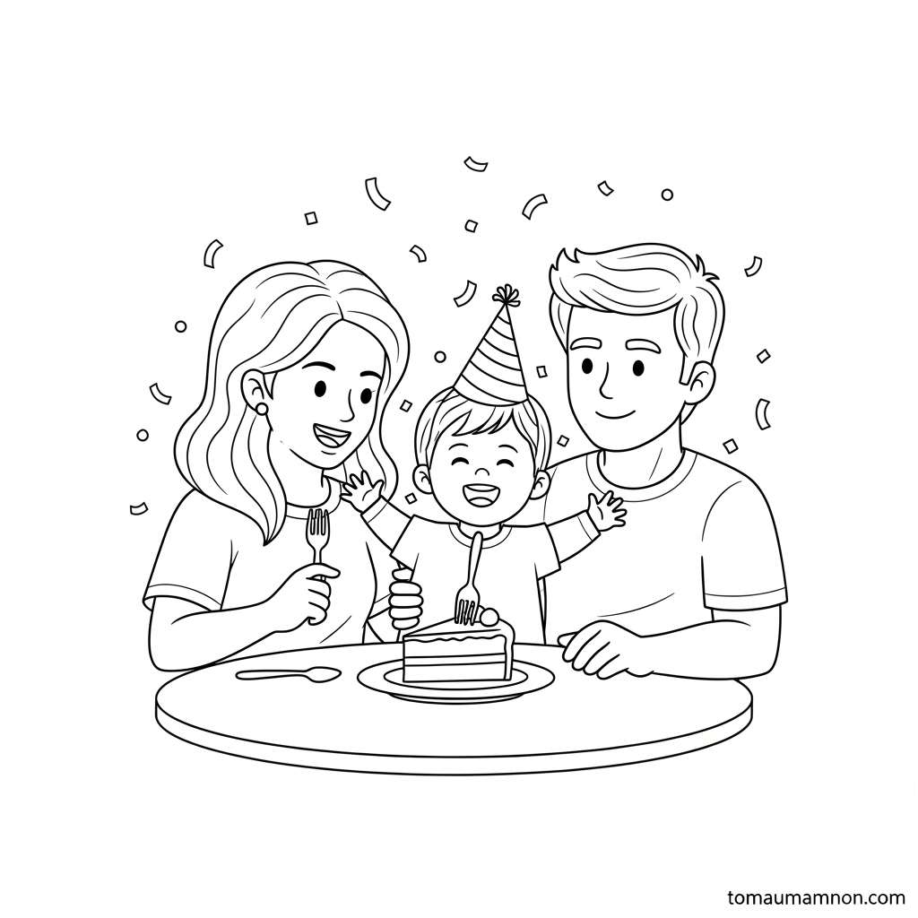 Hướng dẫn in tranh tô màu 20 tháng 10 đơn giản