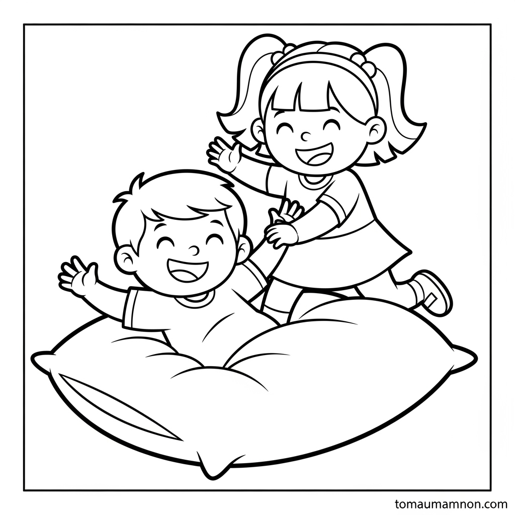 Vẽ tô màu đô vật đáng yêu