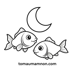 tranh dong ho ca chep trong trang 1