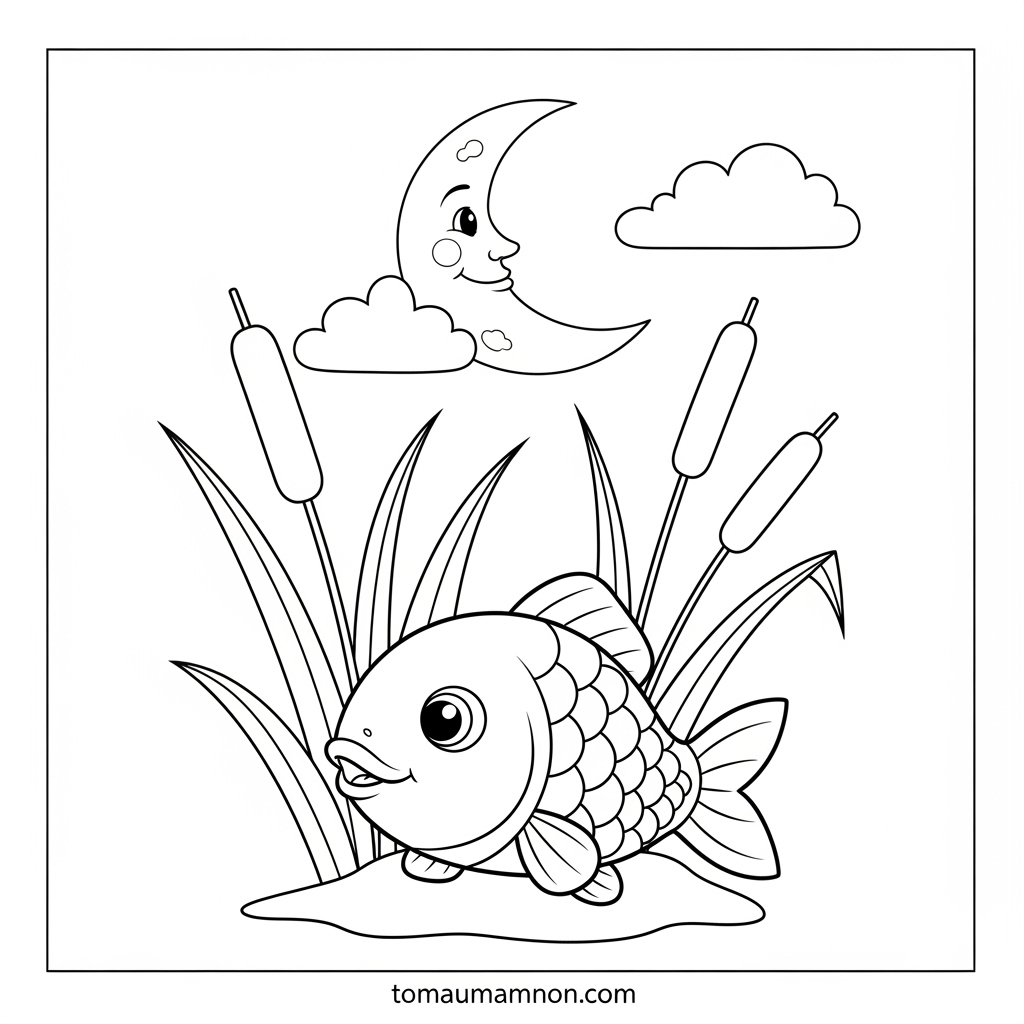 Tô màu tranh dân gian Đám Cưới Chuột