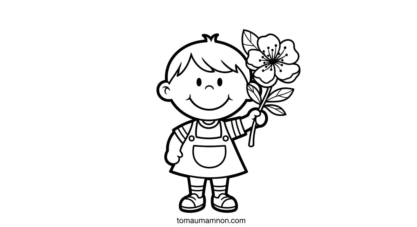 Lợi ích tô màu hoa đào