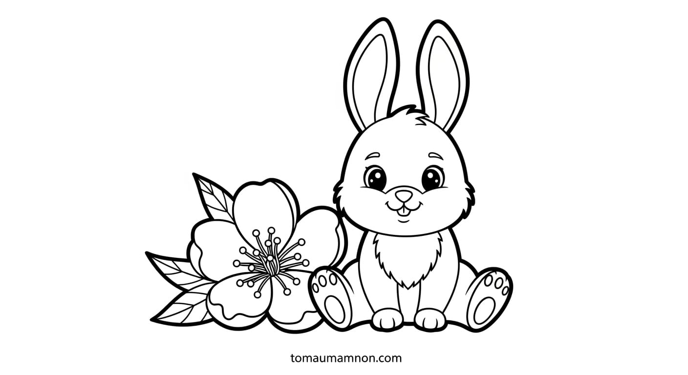 Tổng hợp tranh hoa đào đơn giản