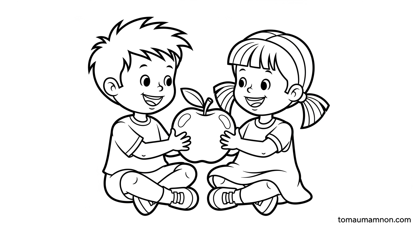 Tranh Ngũ Quả Tải và in tranh tô màu ngũ quả