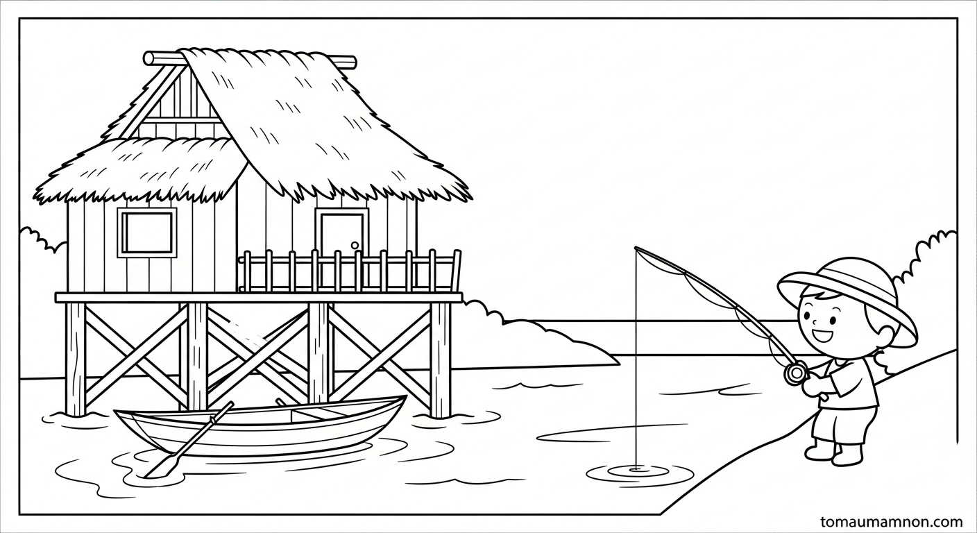 Mẫu nhà sàn truyền thống