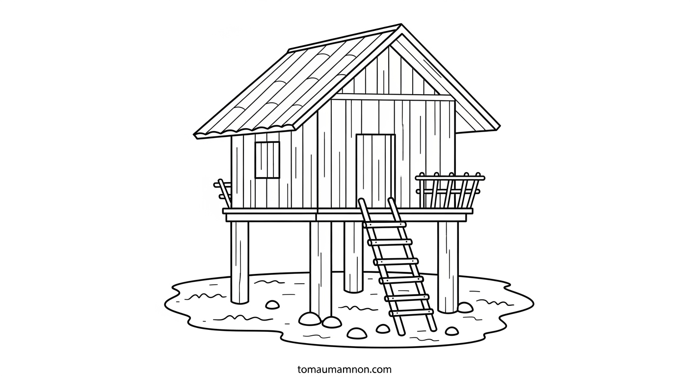 Mẫu nhà sàn đẹp