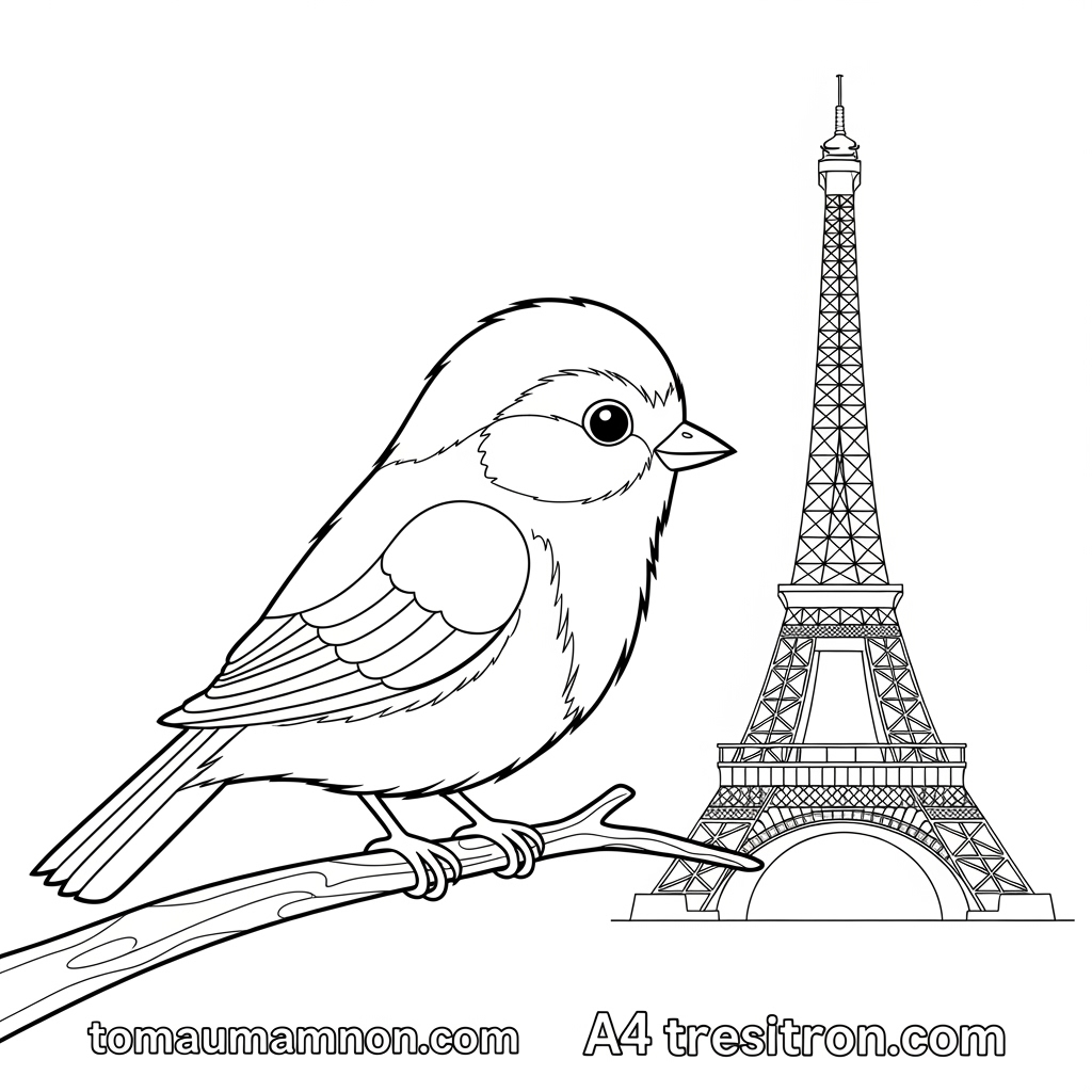 Bộ sưu tập Tháp Eiffel màu sắc