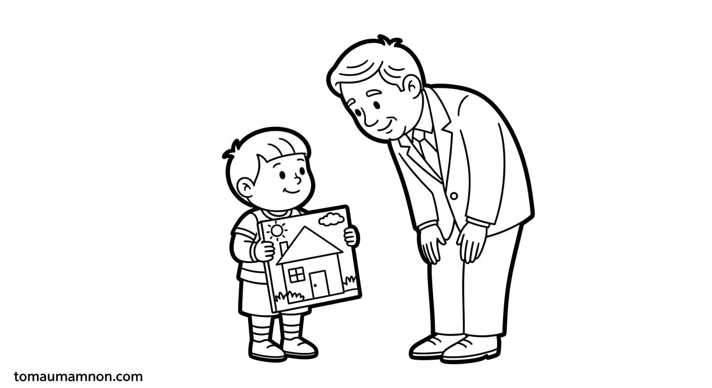 Tranh Tô Màu Bác Hồ Với Thiếu Nhi Lợi ích tô màu Bác Hồ