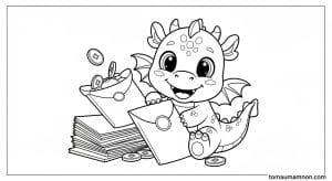 tranh to mau bao li xi 1