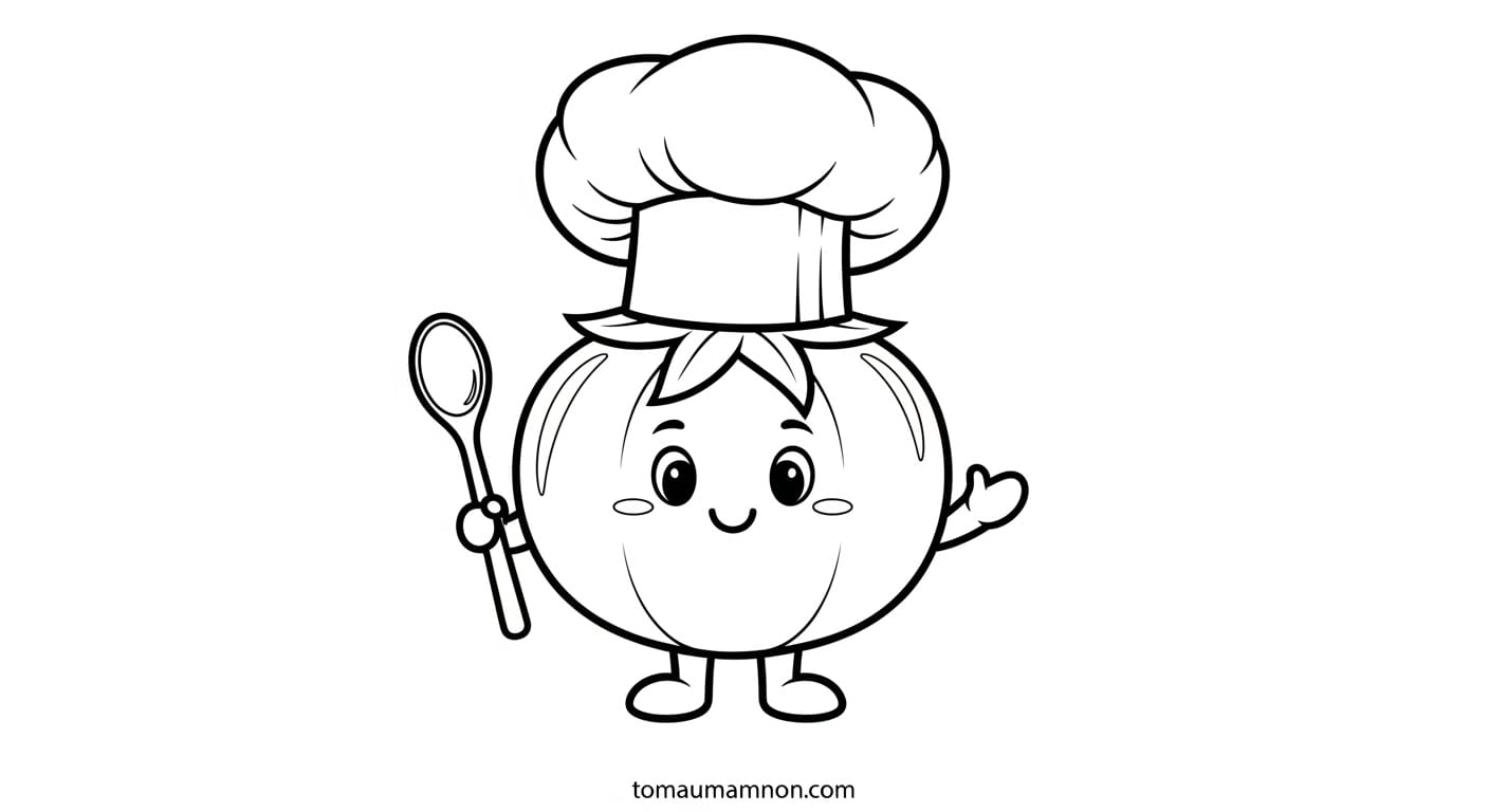 Tranh Tô Màu Các Loại Rau Bắp ngô và những hạt ngô