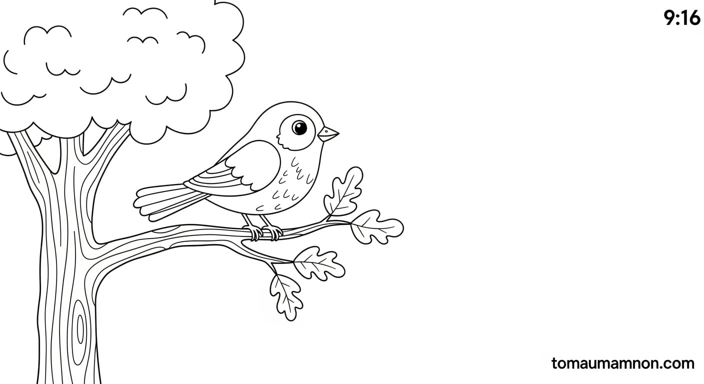 Tranh Tô Màu Cây Hoa tranh tô màu cây hoa 4