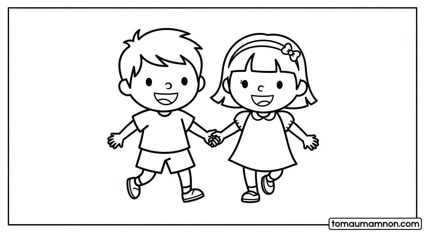 Tranh Tô Màu Conan Và Haibara Lợi ích khi bé tô màu Conan và Haibara