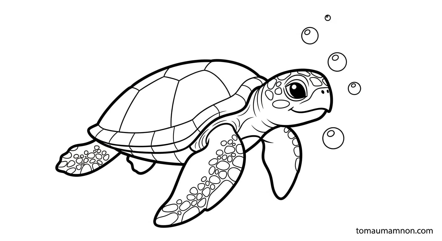 Tranh Tô Màu Đại Dương Rặng san hô nhiều màu sắc