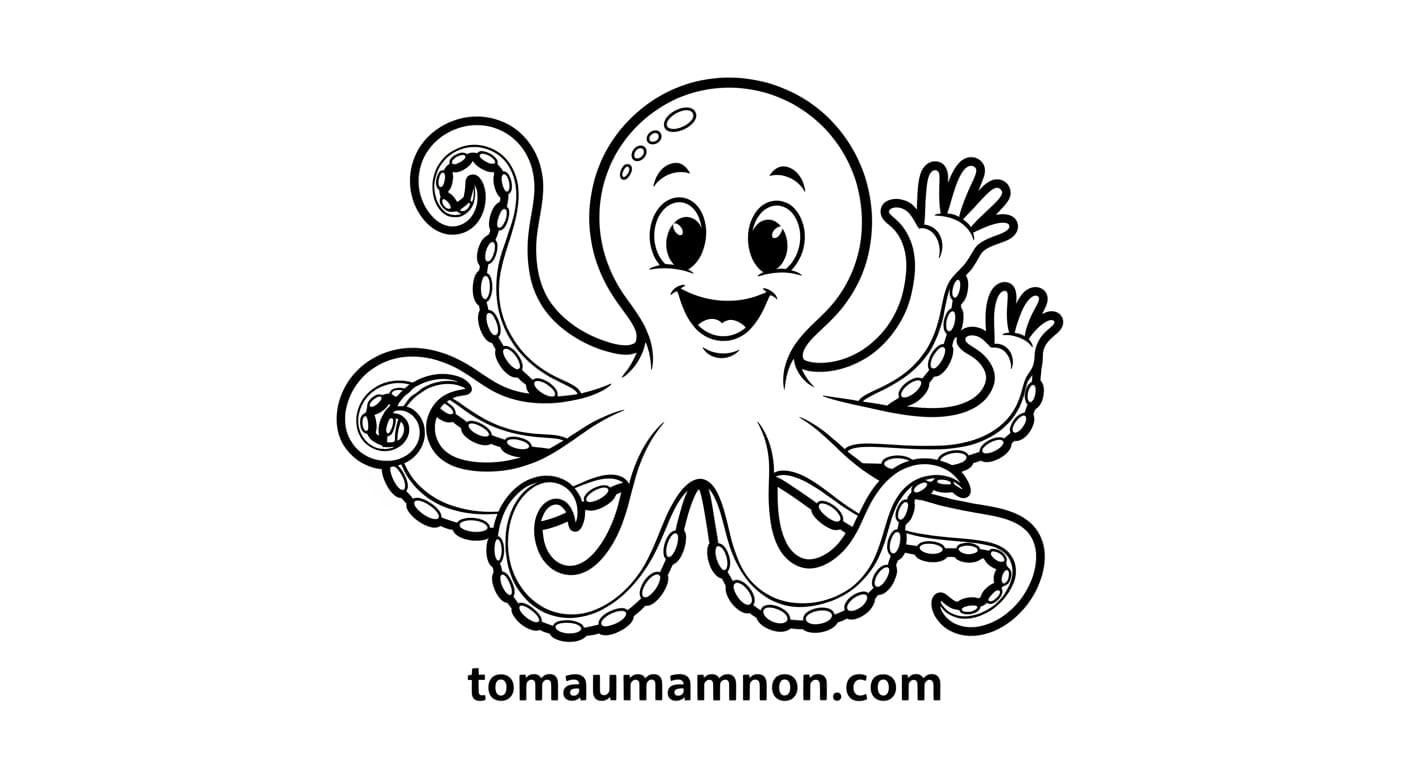 Tranh Tô Màu Đại Dương Cá ngựa lướt nhẹ nhàng