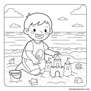 tranh to mau danh lam thang canh 1