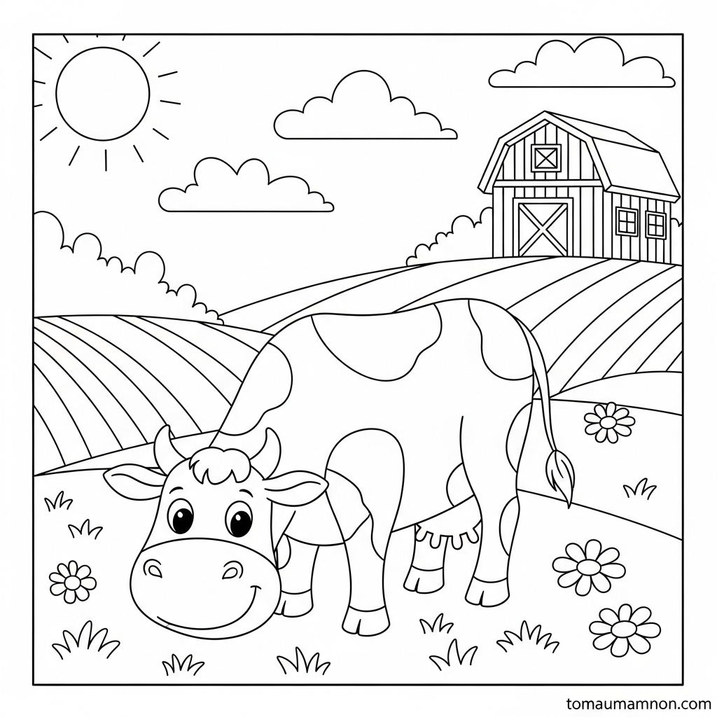 Tranh tô màu Tháp Eiffel, kỳ quan thế giới nổi tiếng