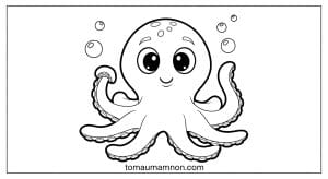 tranh to mau dong vat song duoi nuoc 1