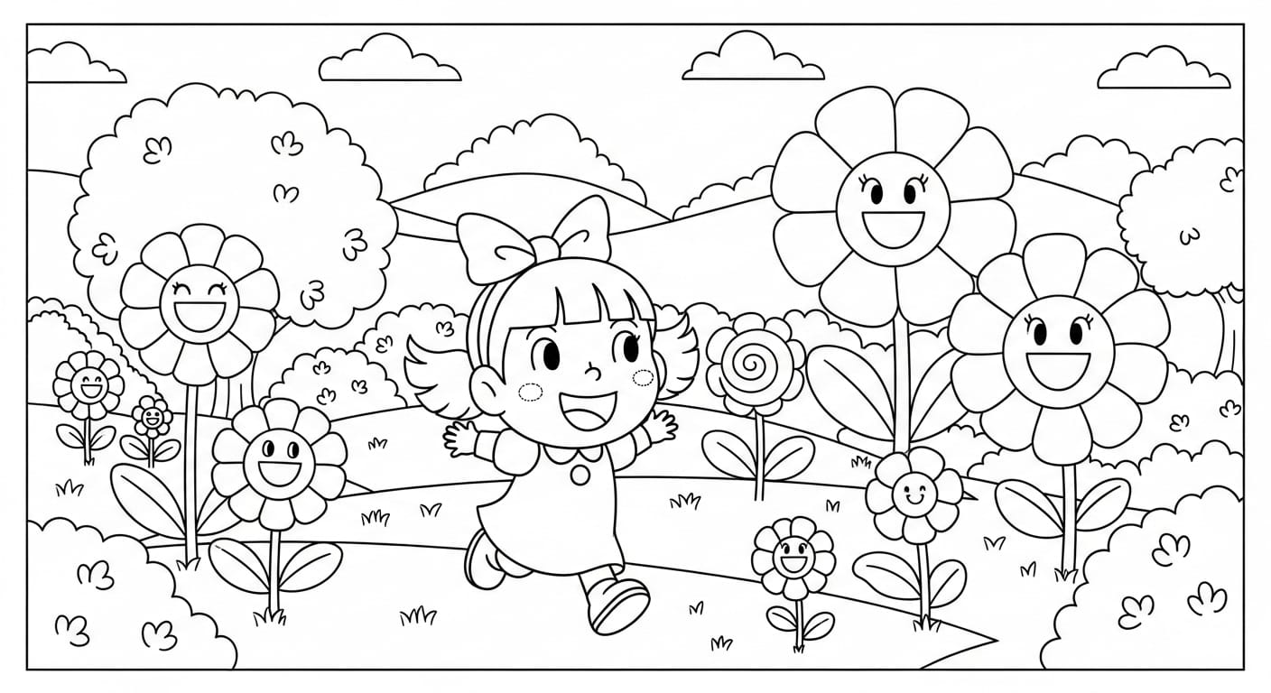 Tranh Tô Màu Doremi bức tranh doremi chi tiết