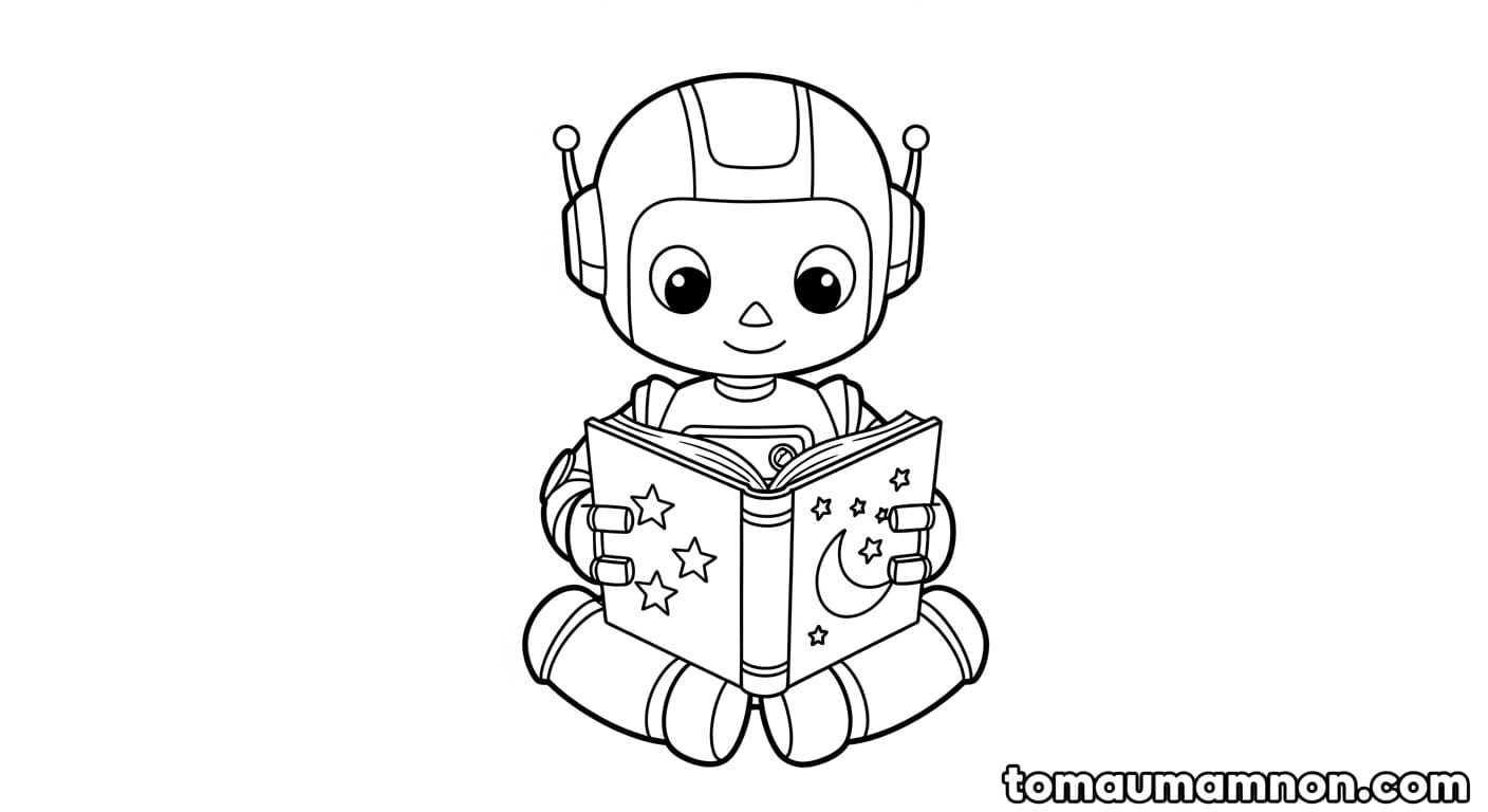 Tranh Tô Màu Gundam Robot Gundam với vũ khí trên tay