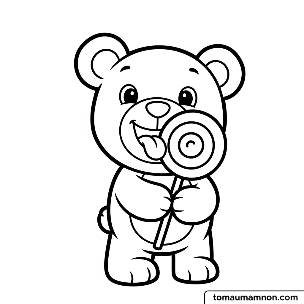 tranh to mau keo mut 1