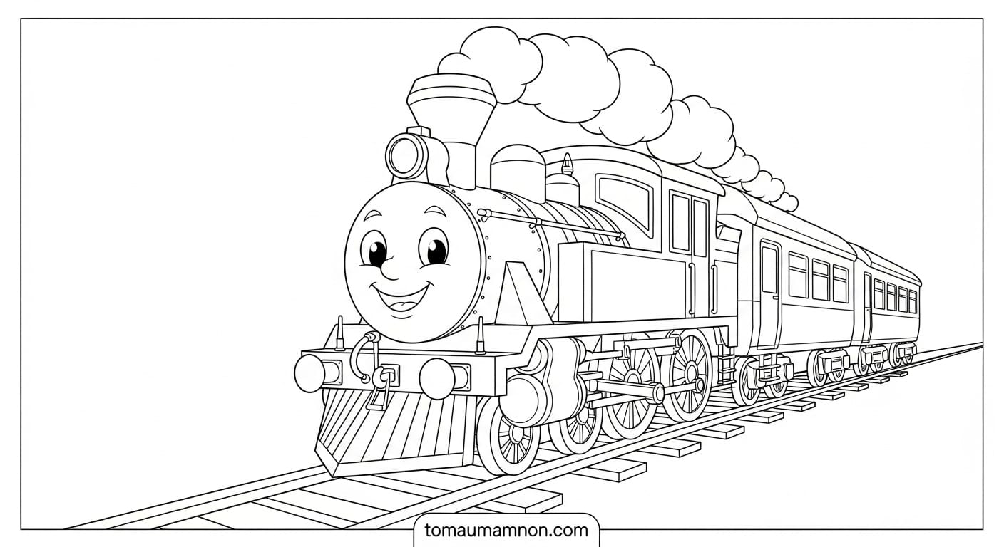 Tranh Tô Màu Khuôn Mặt Cười Khuôn mặt cười 7