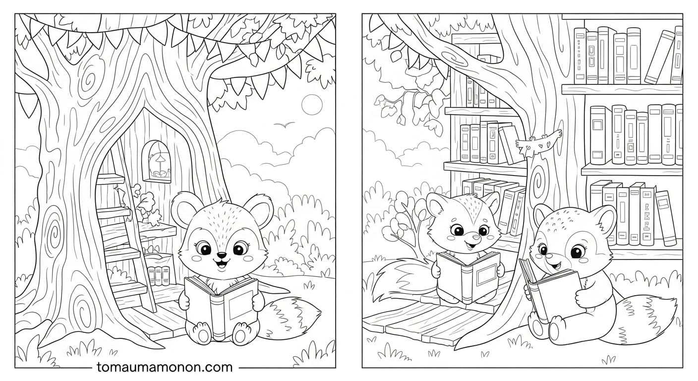 Các bé bên cuốn sách bảo bối