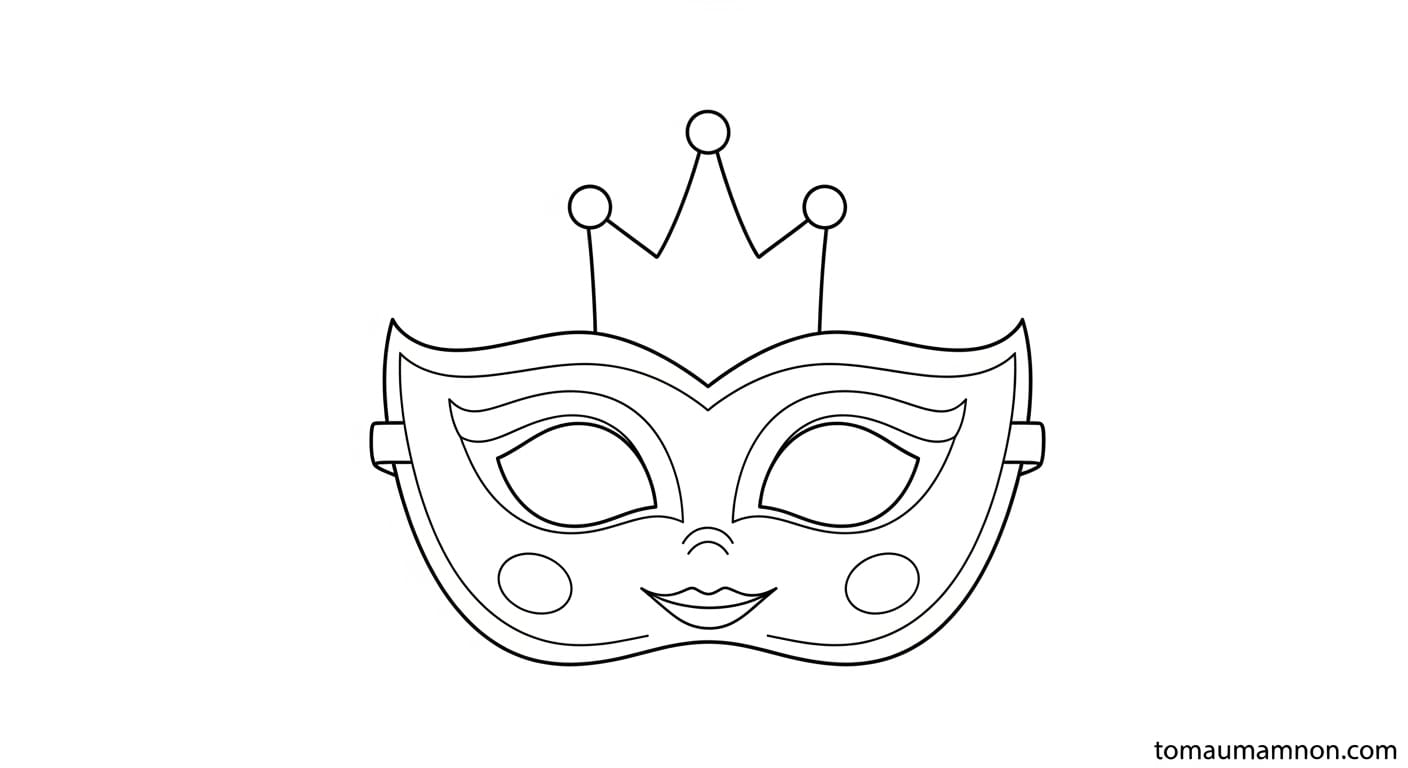 Mặt nạ ma cà rồng cho bé