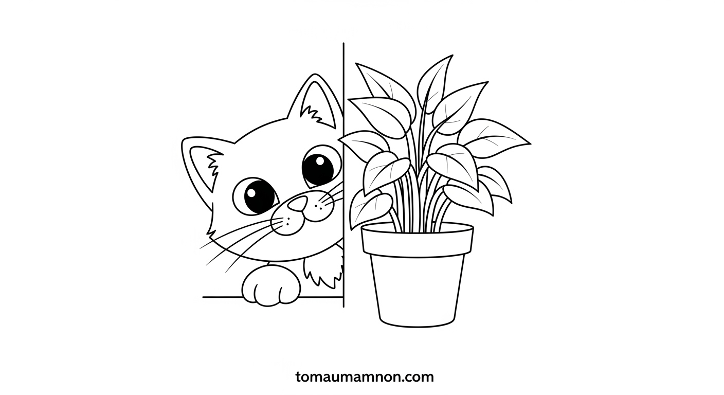 Tranh Tô Màu Mèo Pusheen Hướng dẫn tải tranh tô màu mèo Pusheen