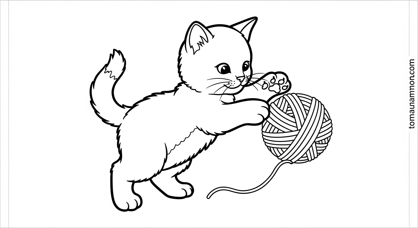 Tranh Tô Màu Mèo Pusheen Tranh tô màu mèo Pusheen dễ thương cho bé