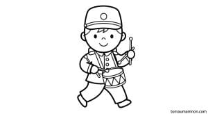 tranh to mau mu chu bo doi 1