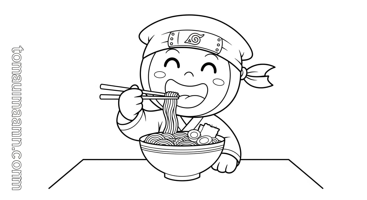 Tranh Tô Màu Naruto Cho Bé Lợi ích của tranh tô màu Naruto cho trẻ