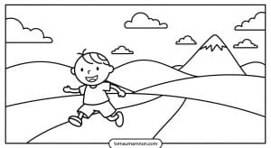 tranh to mau phong canh mien nui 1