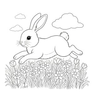 tranh to mau phong canh mua xuan 1