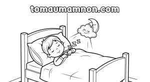 tranh to mau phong ngu 1