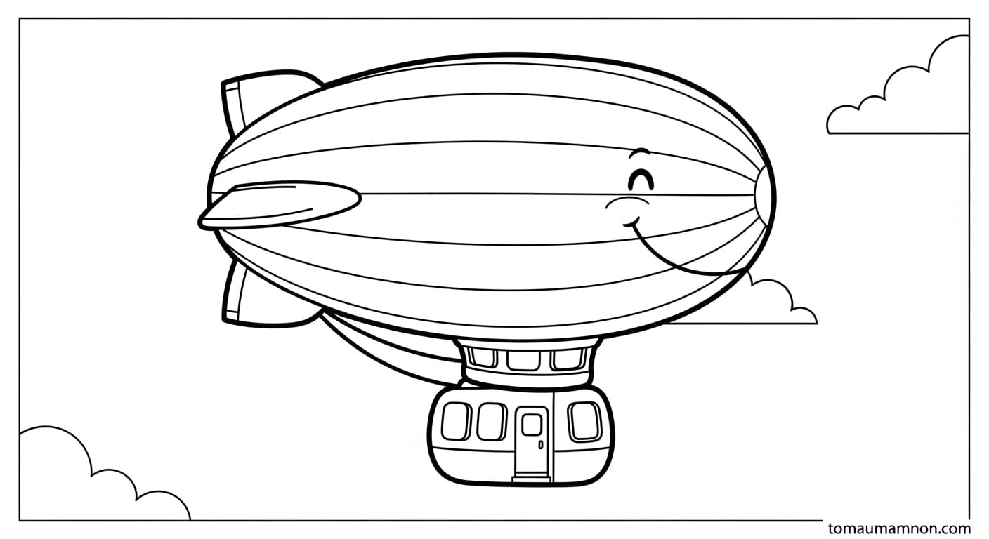 Tranh Tô Màu Phương Tiện Giao Thông Đường Hàng Không Cảnh máy bay cất cánh