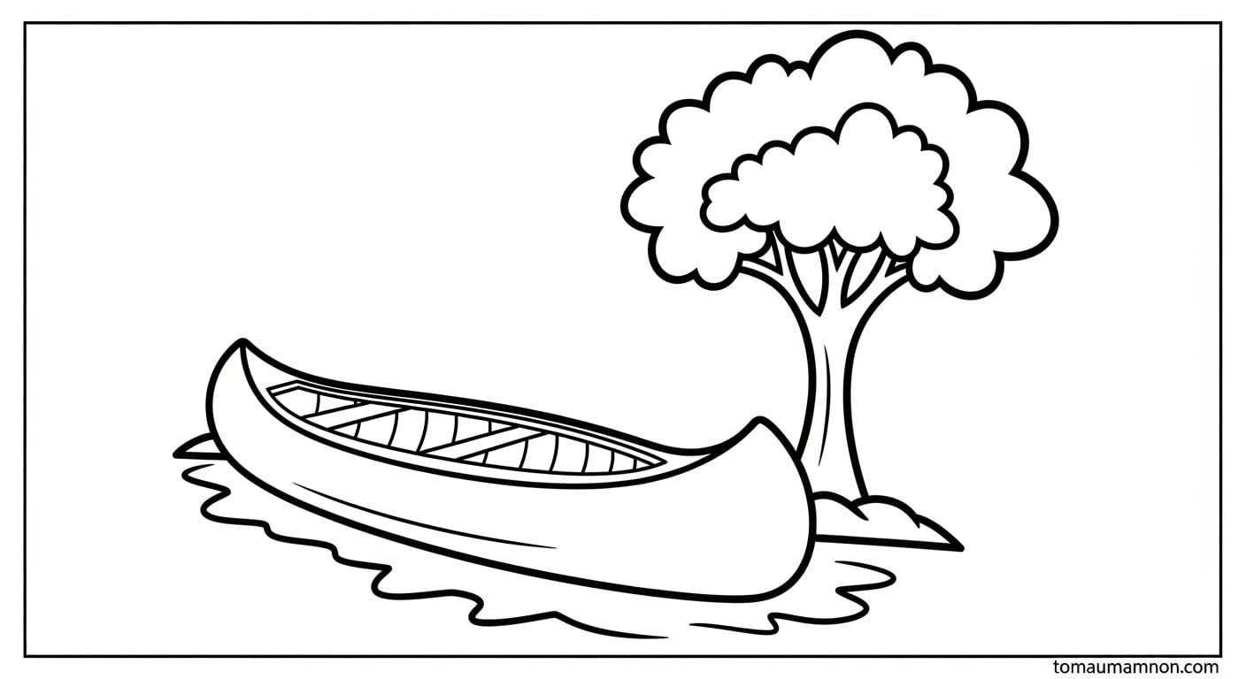 Tranh Tô Màu Phương Tiện Giao Thông Đường Thủy Tàu ngầm