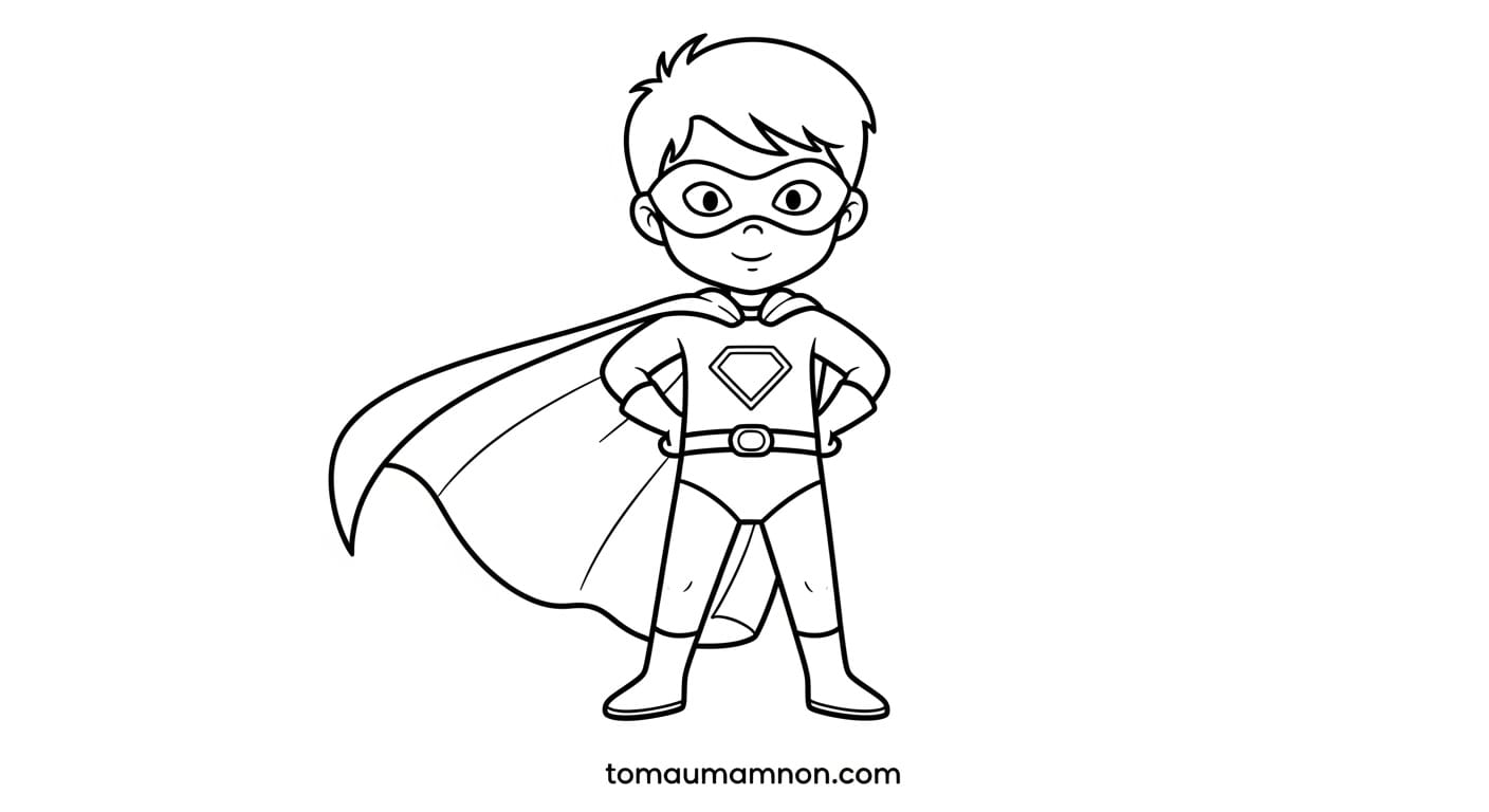 Tranh Tô Màu Superman Superman cứu thế