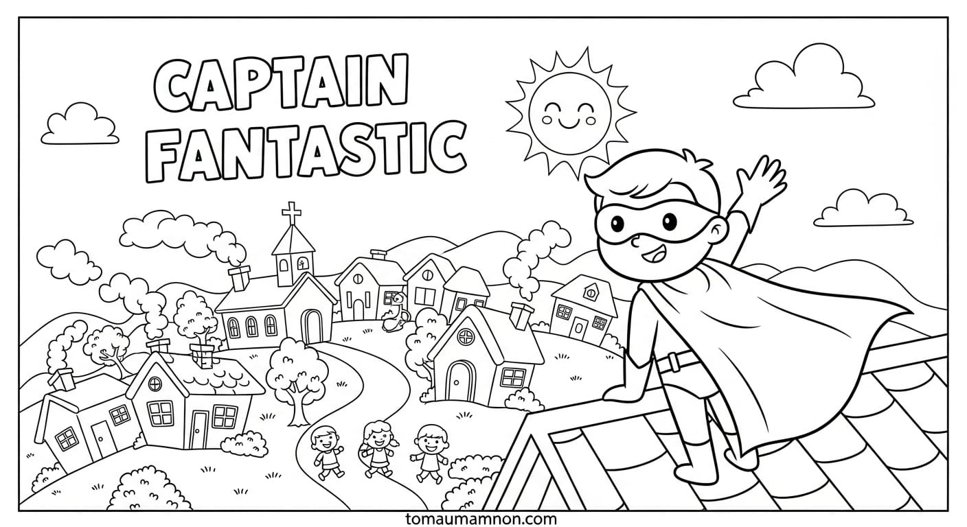 Tranh Tô Màu Superman Superman dũng mãnh