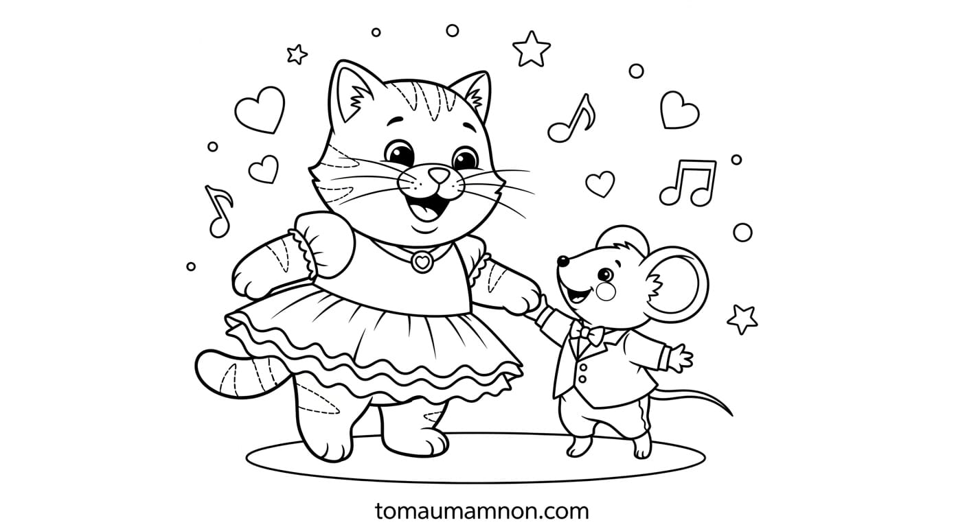 Tranh Tô Màu Váy Dạ Hội Váy với hoa văn phức tạp