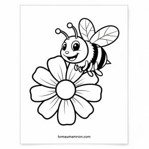 tranh to mau ve cac loai hoa 1