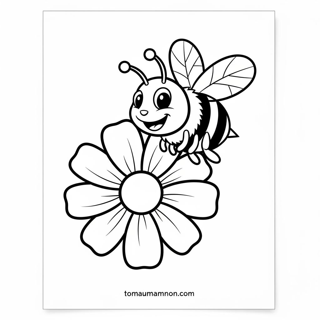 tranh to mau ve cac loai hoa 1