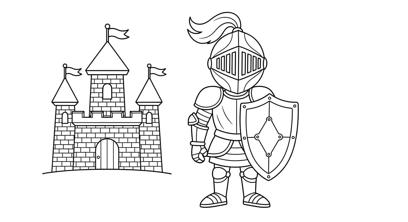 Tranh Tô Màu Zoro Zoro trong tư thế chuẩn bị