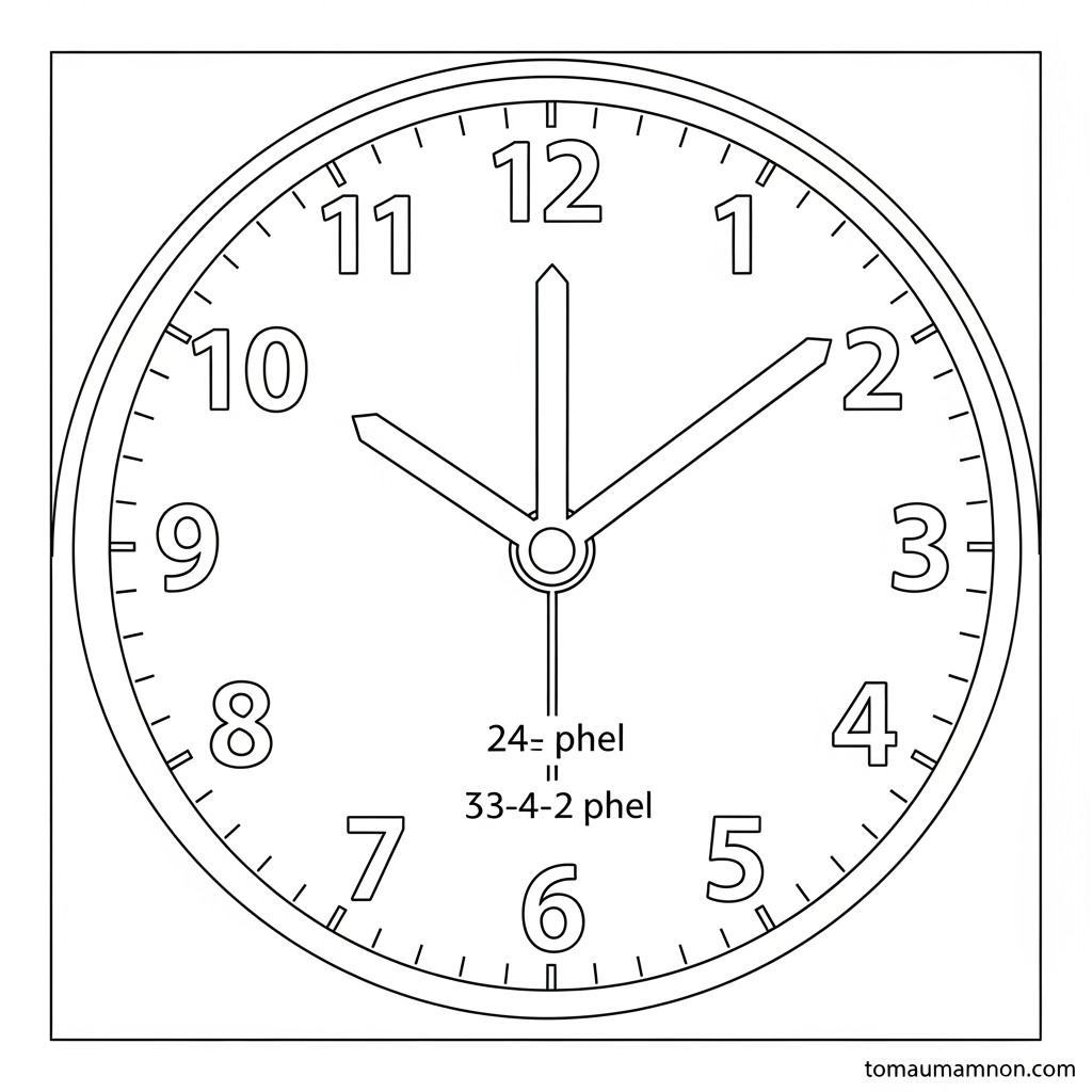 Hướng dẫn tải tranh vẽ đồng hồ