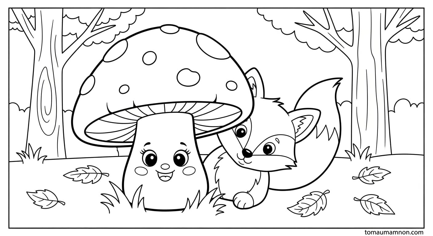 Bé gái thu hoạch táo trong giỏ