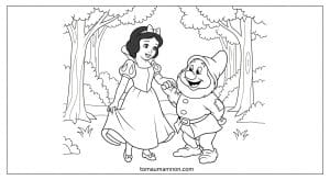 truyen tranh nang bach tuyet va bay chu lun 1