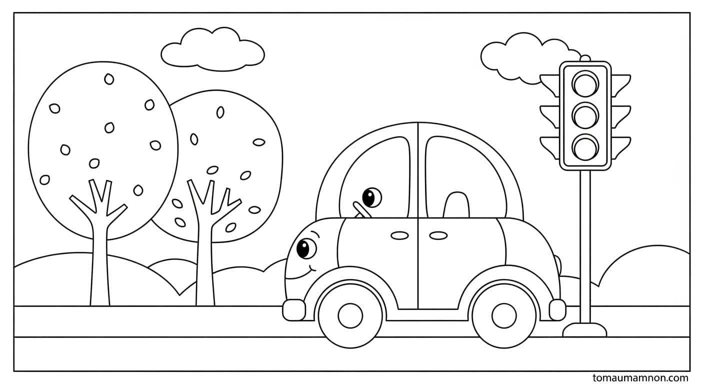 Vẽ Cột Đèn Giao Thông Vẽ cột đèn giao thông thực tế