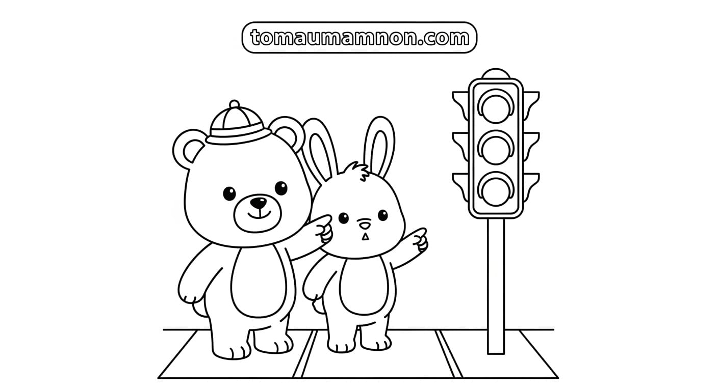 Vẽ Cột Đèn Giao Thông Mẫu vẽ đèn tín hiệu